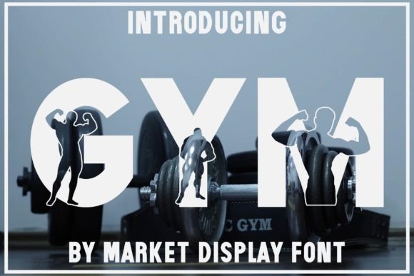 A Bold Fitness Font That Lifts Handmade Products