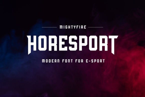 A Bold Horesport Typeface For Business Branding