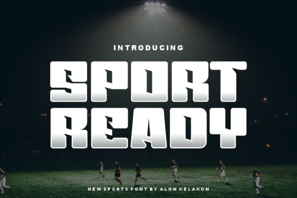 A Sport Ready Font for Bold Editorial Design