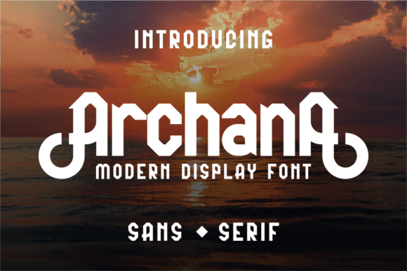Archana: A Display Font That Commands Editorial Attention
