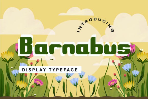 Barnabus: A Display Font With Editorial Personality