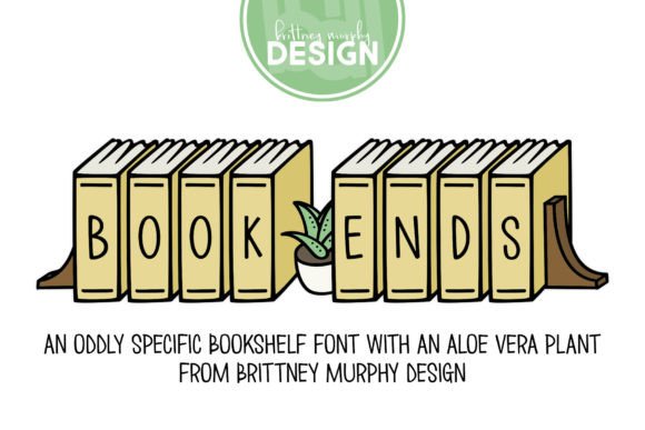 Book Ends Font: A Bookshelf-Inspired Typeface for Publishers