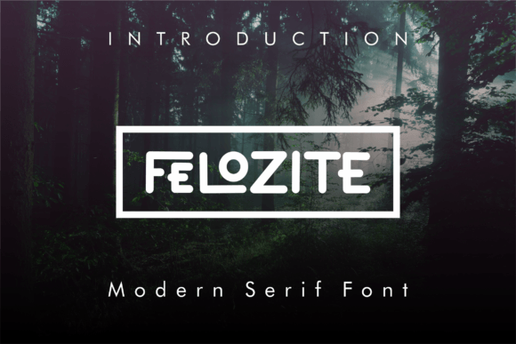 Felozite: A Magical Serif Font for Makers
