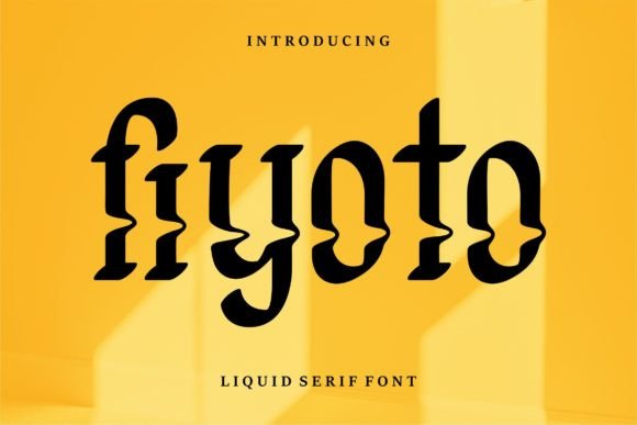 Fiyoto: A Quirky Display Font with Editorial Charm