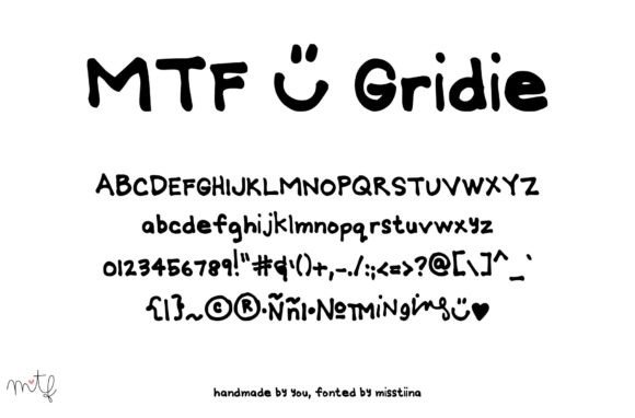 Gridie: A Display Font That Calmly Commands Attention