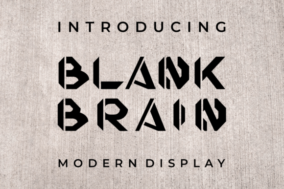 How Blank Brain Typeface Strengthens Your Brand Identity