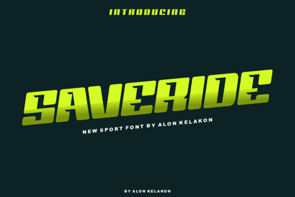 Is Saveride the Display Font Your Handmade Shop Needs?