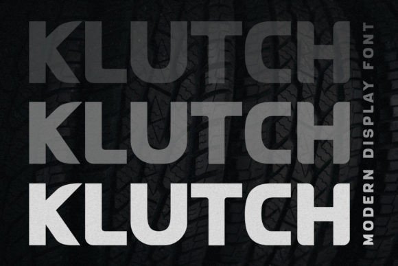 Klutch: A Racing Display Font for High-Impact Marketing