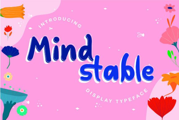 Mindstable: A Display Typeface That Makes Branding Unforgettable