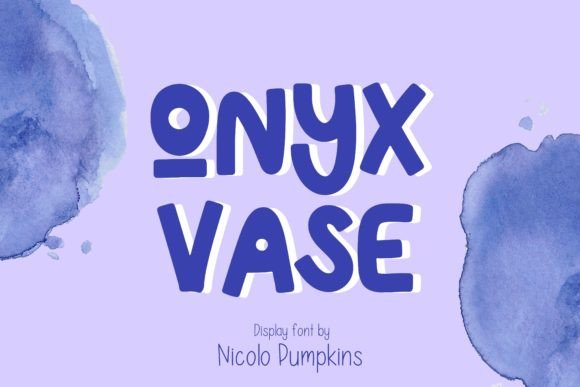 Onyx Vase Display Font for Modern Web Design