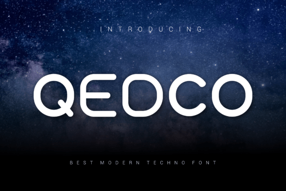 Qedco Font: A Robust Typeface for Bold Web Design