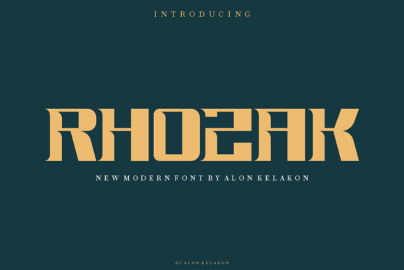 Rhozak Display Font: A Designer's Real Branding Test