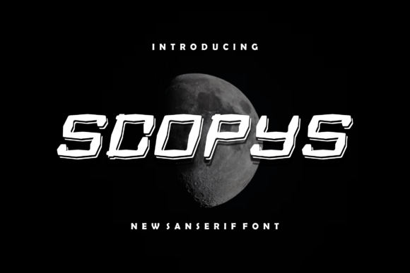 Scopys: Bold Modern Display Font for Business Branding