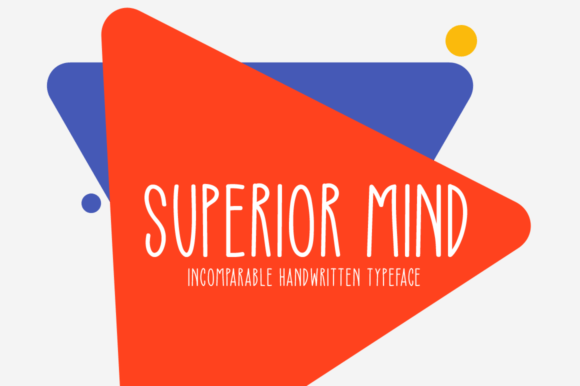 Superior Mind: A Handwritten Font for Editorial Warmth