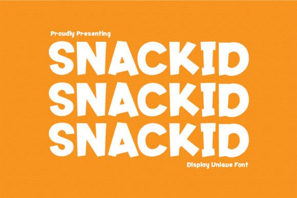 Using the Snackid Font for Playful, High-Impact Web Design